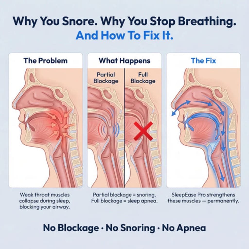 Nearly Pro — Eliminates Snoring & Sleep Apnea